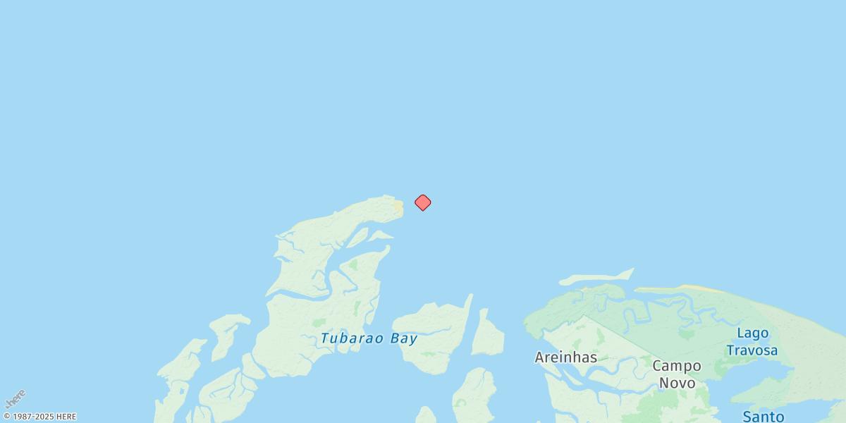 Map of Ilha De Santana