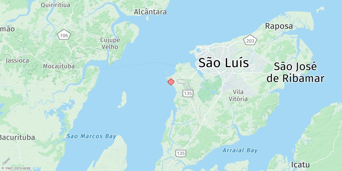 Map of Itaqui