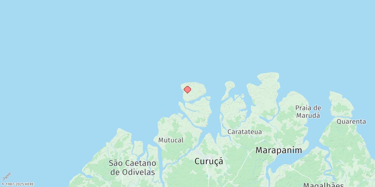 Map of Ilha Dos Guaras