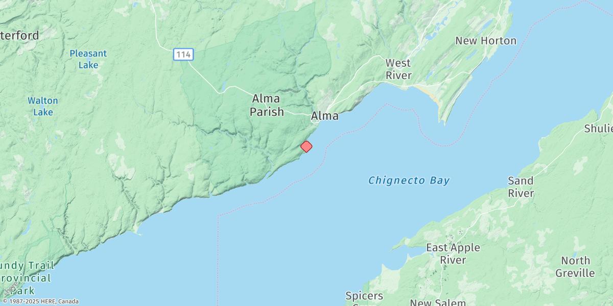 Map of Herring Cove