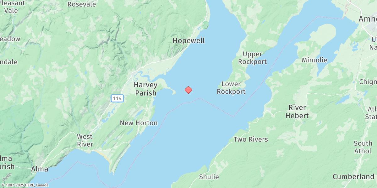Map of Grindstone Island