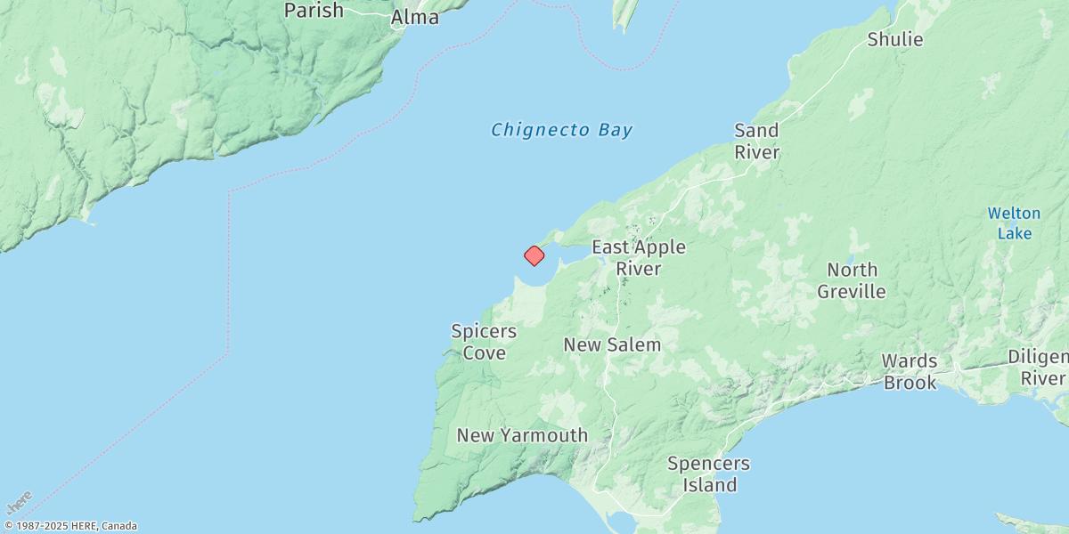 Map of Cape Capstan