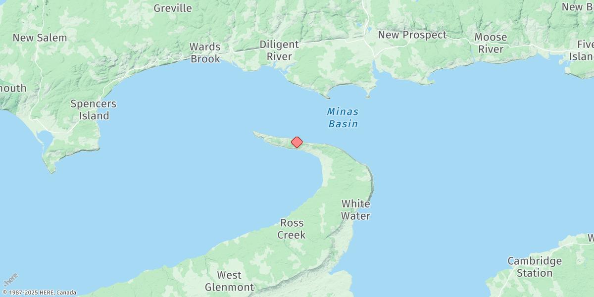 Map of Scots Bay