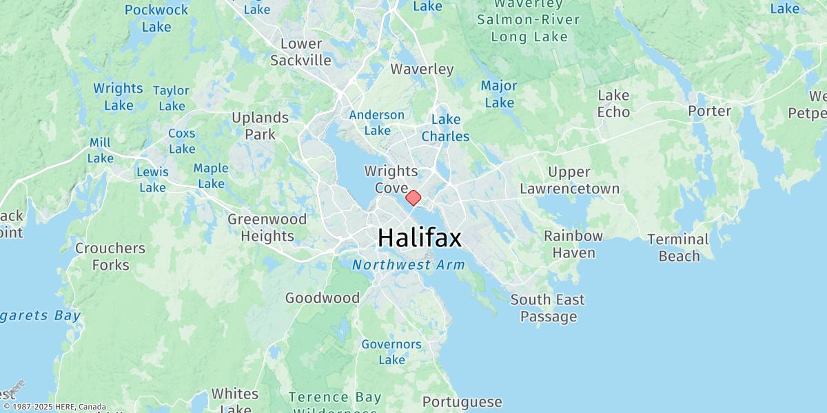 Map of Halifax