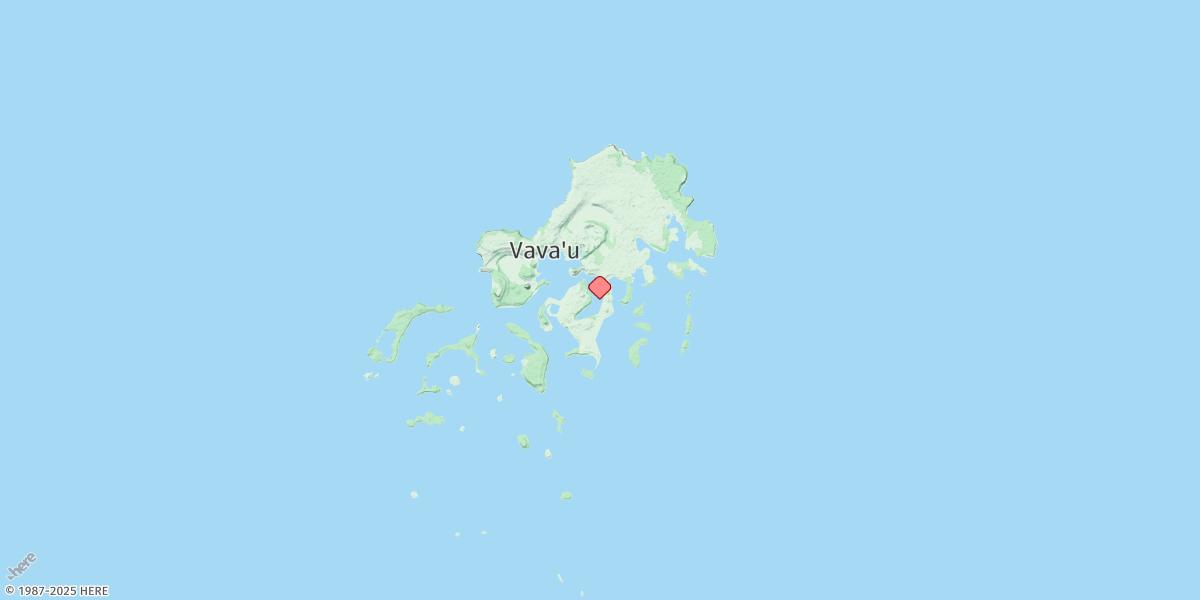 Map of Neiafu