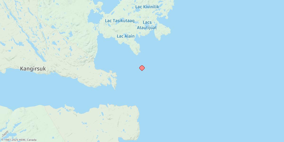 Map of Agvik Island