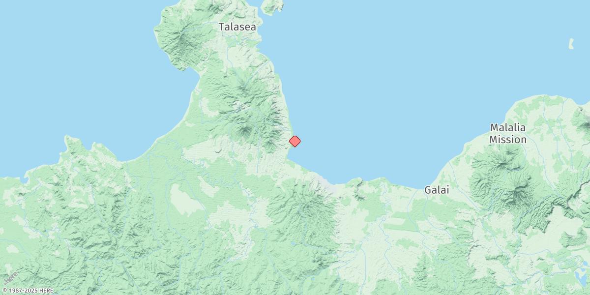Map of Kimbe Bay