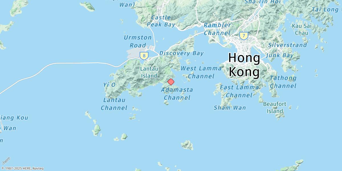 Map of Chi Ma Wan