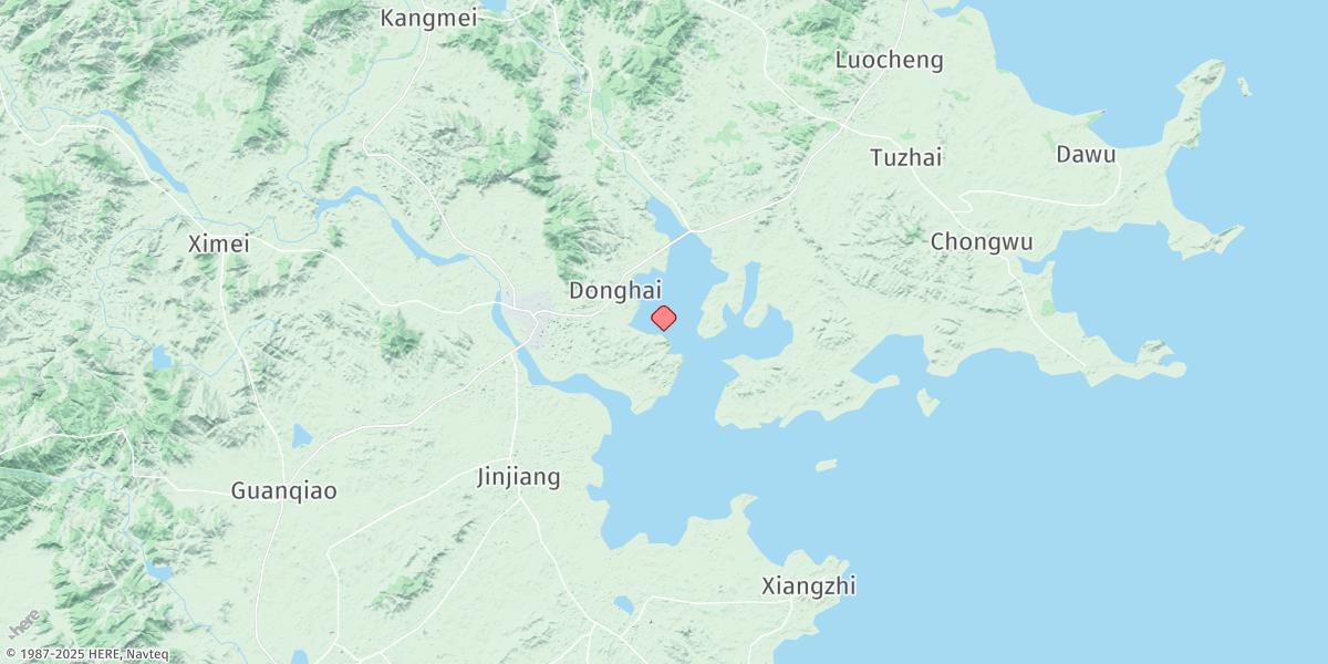 Map of Quanzhou Gang (Houzhu)