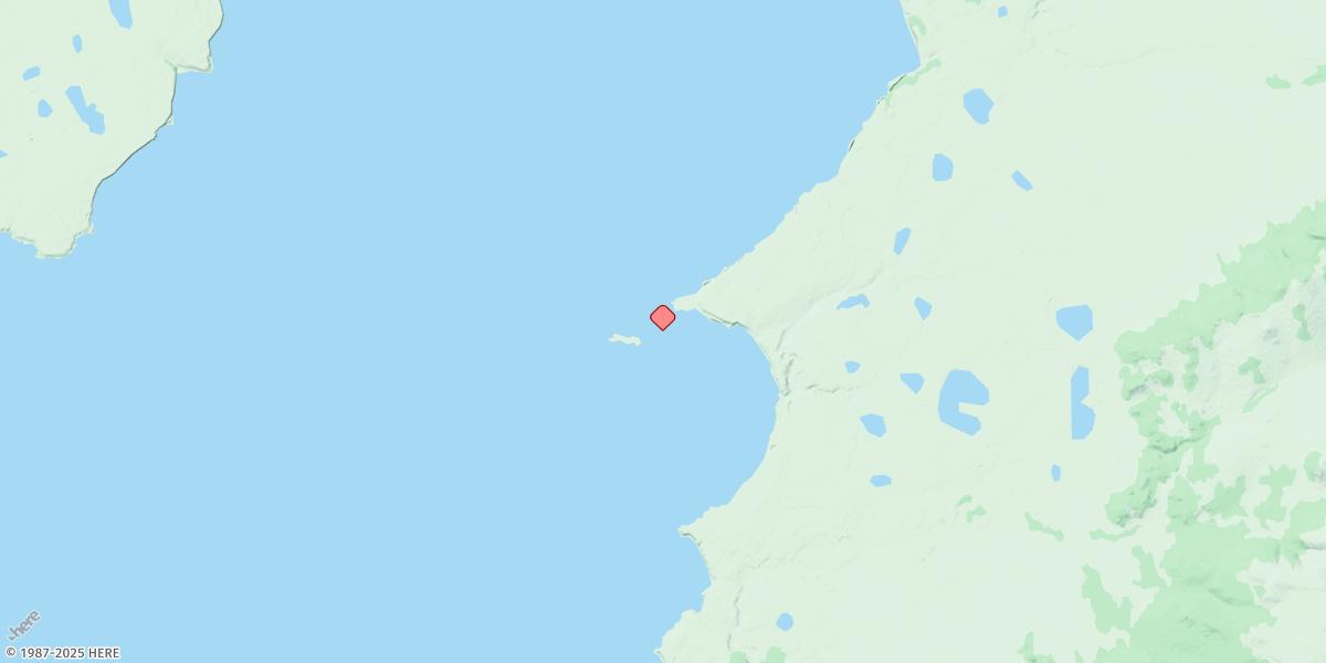 Map of Bukhta Matuga