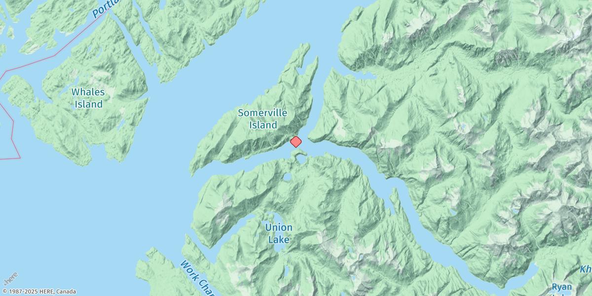 Map of Kumeon Bay