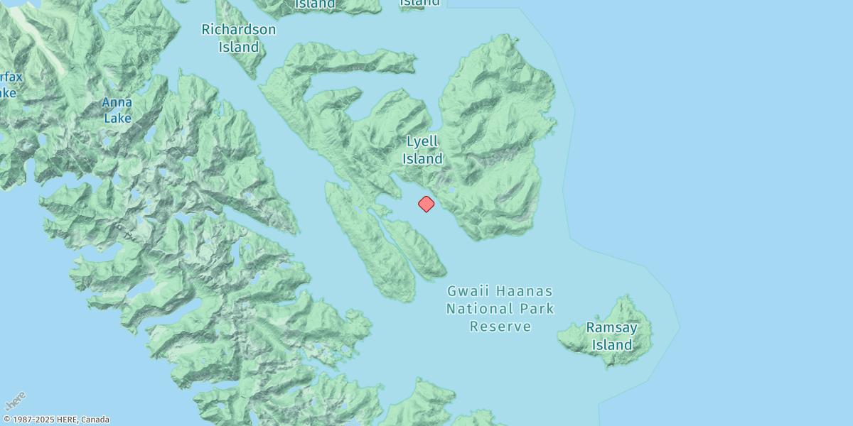 Map of Sedgwick Bay