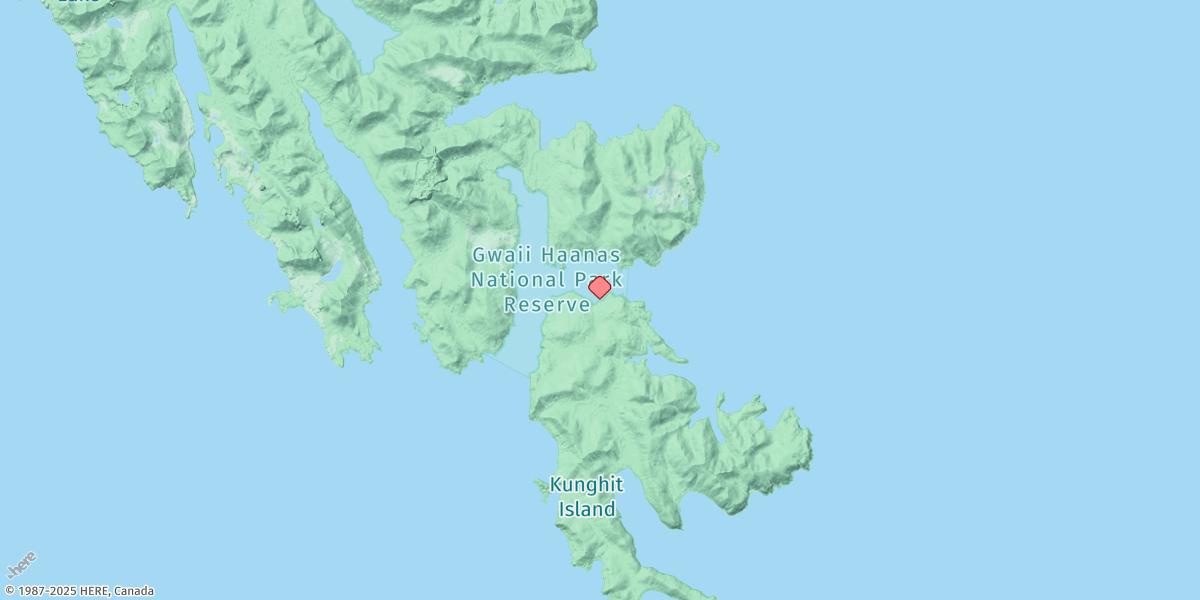 Map of Rose Harbour