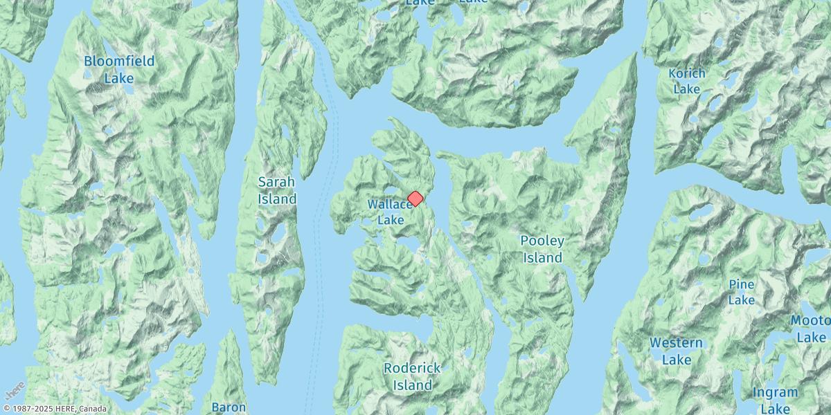 Map of Griffin Passage