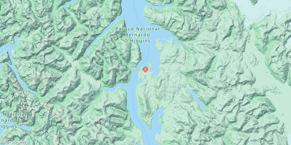 Map of Angostura Inglesa