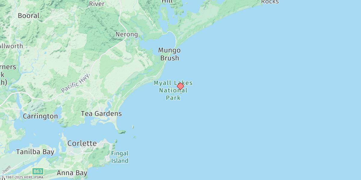 Map of Broughton Island