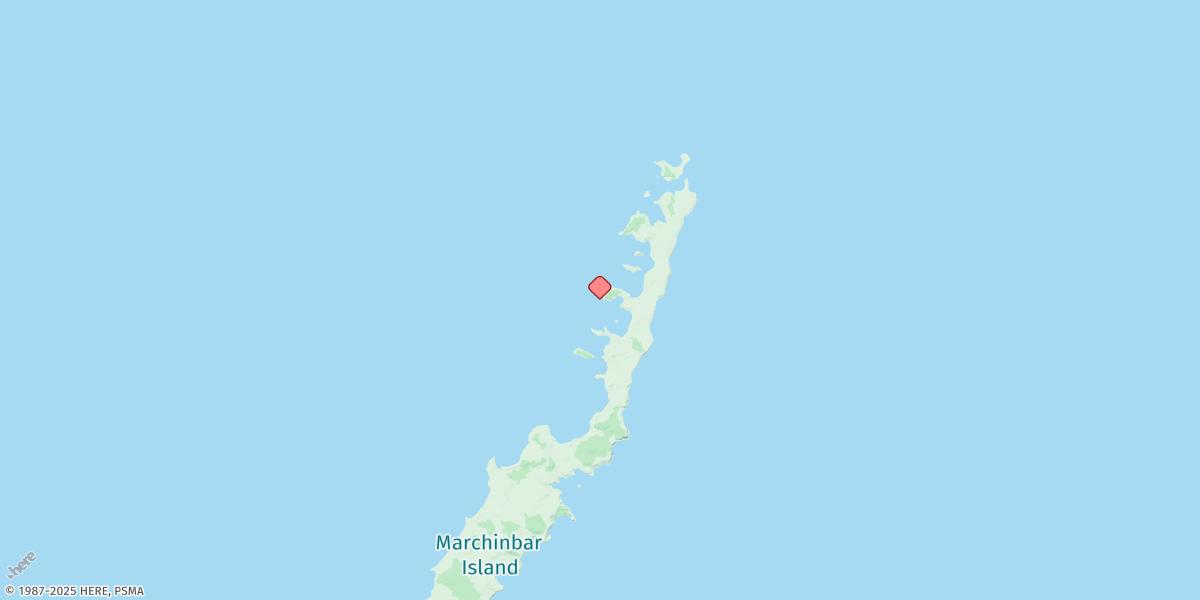 Map of Auster Point
