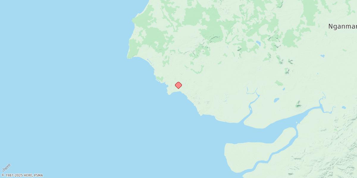 Map of Catfish Island