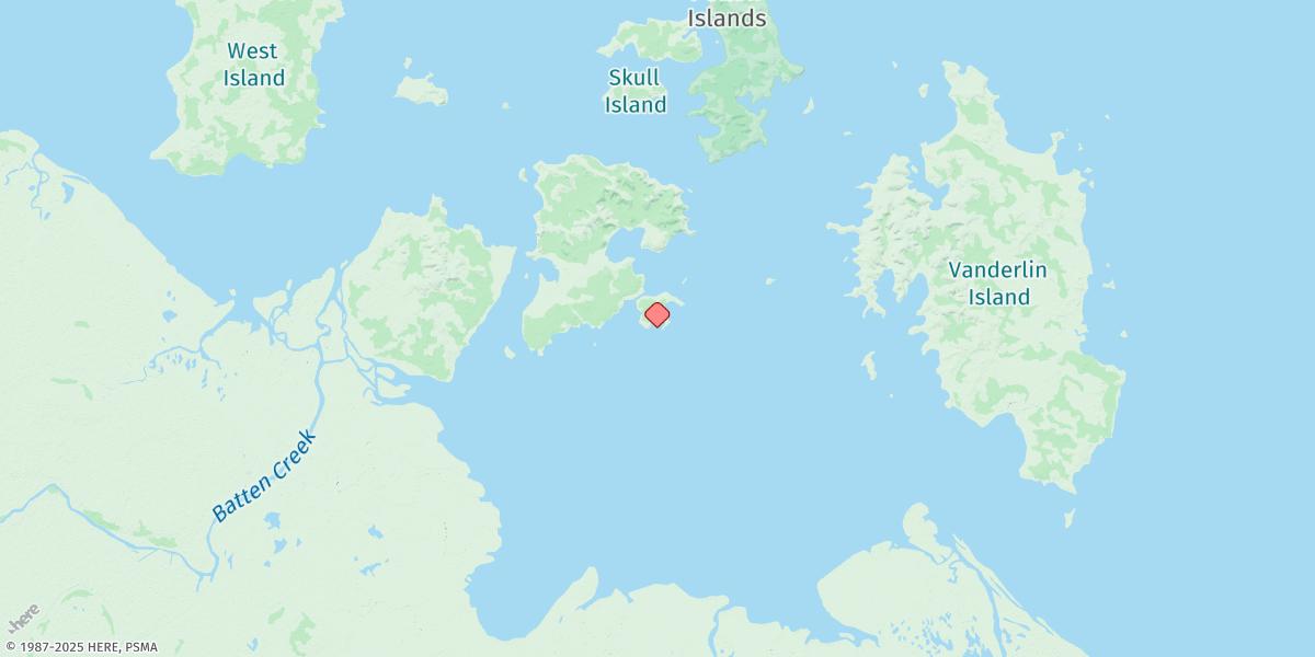 Map of Centre Island
