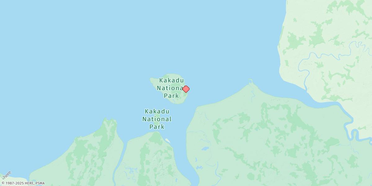 Map of East Field Island