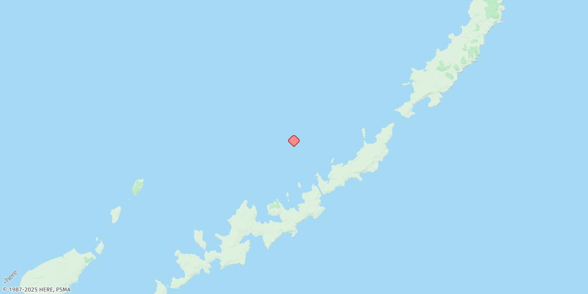 Map of Guluwuru Island