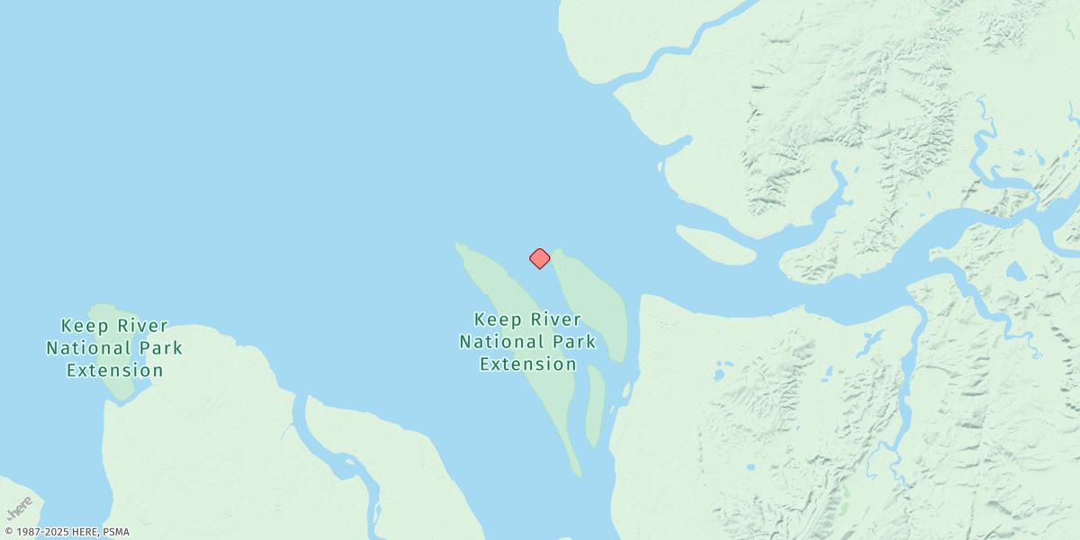 Map of Quoin Island