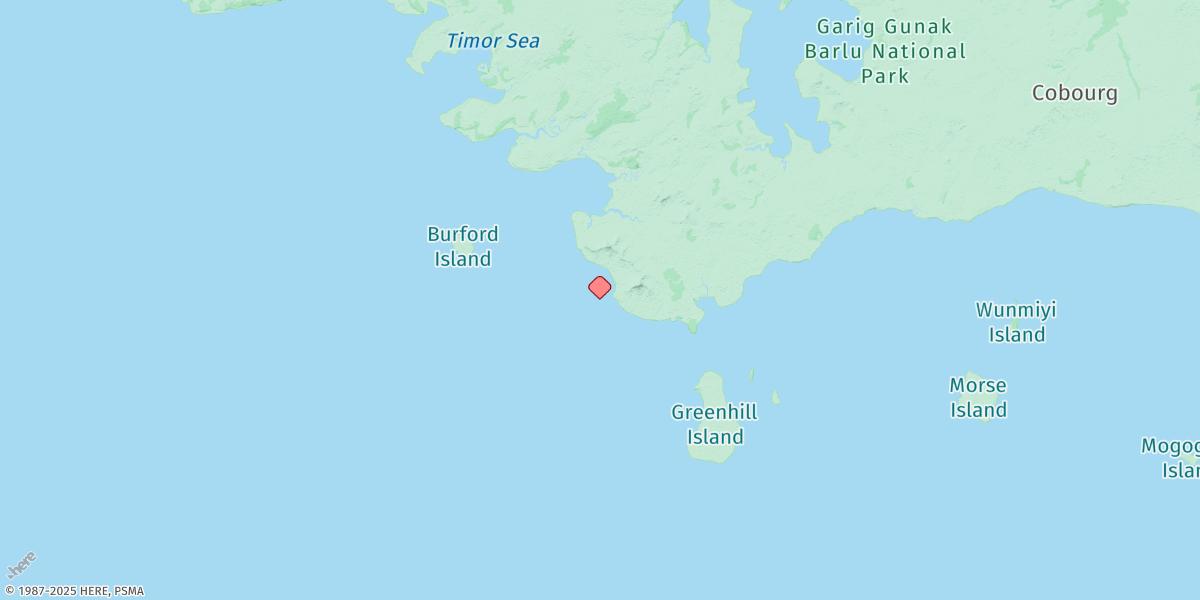 Map of Two Hills Bay