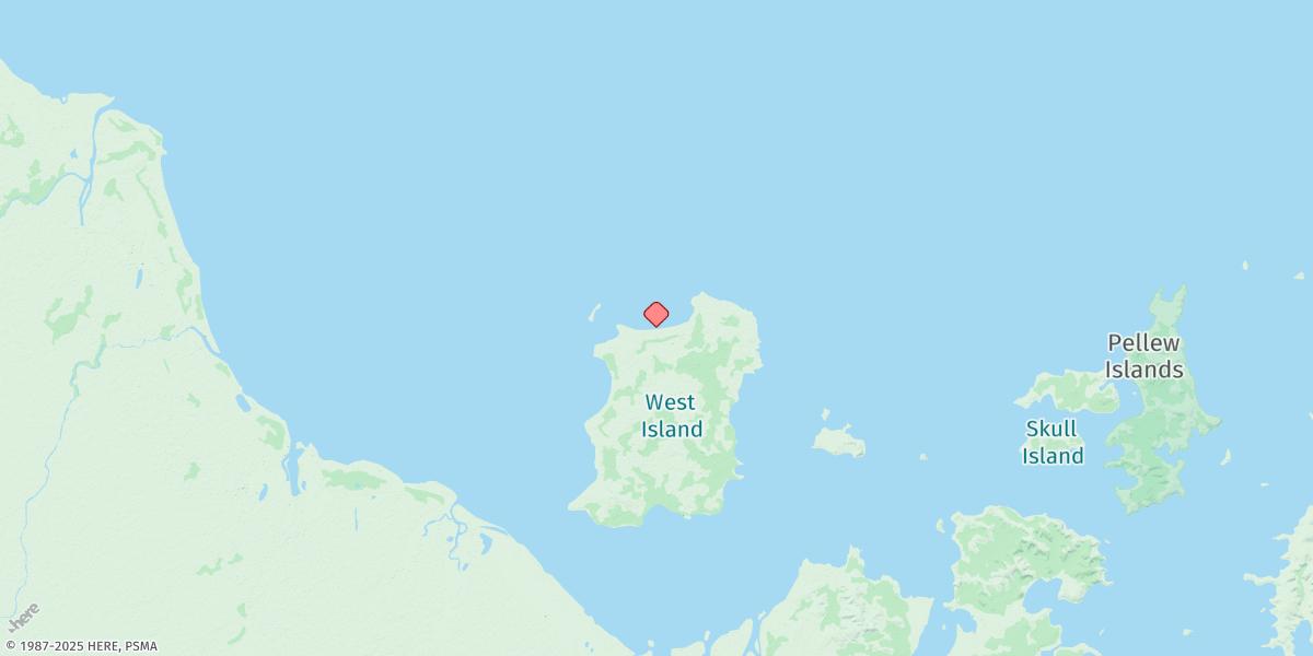 Map of West Island