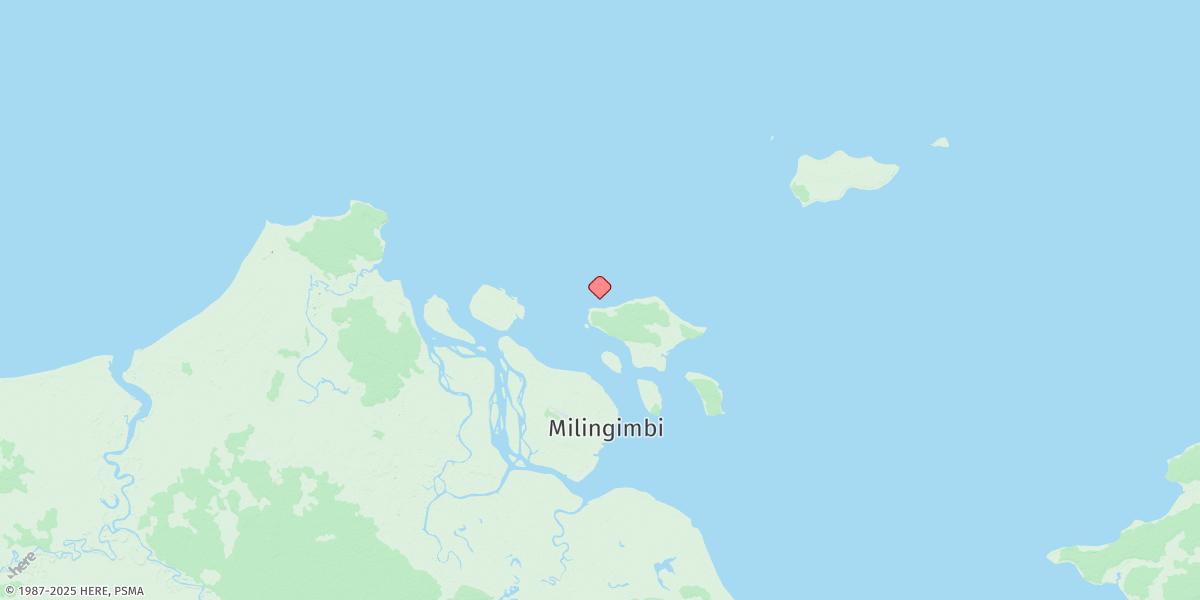Map of Yabooma Island