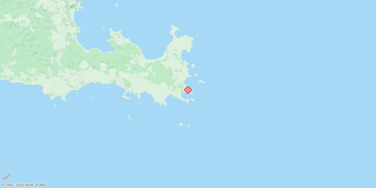 Map of Cape Beatrice