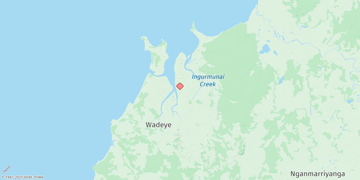 Map of Port Keats