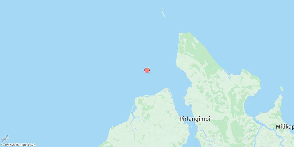 Map of St. Asaph Bay