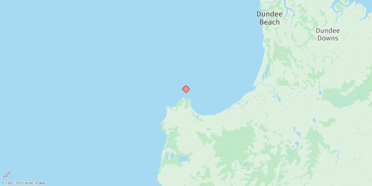 Map of Point Jenny