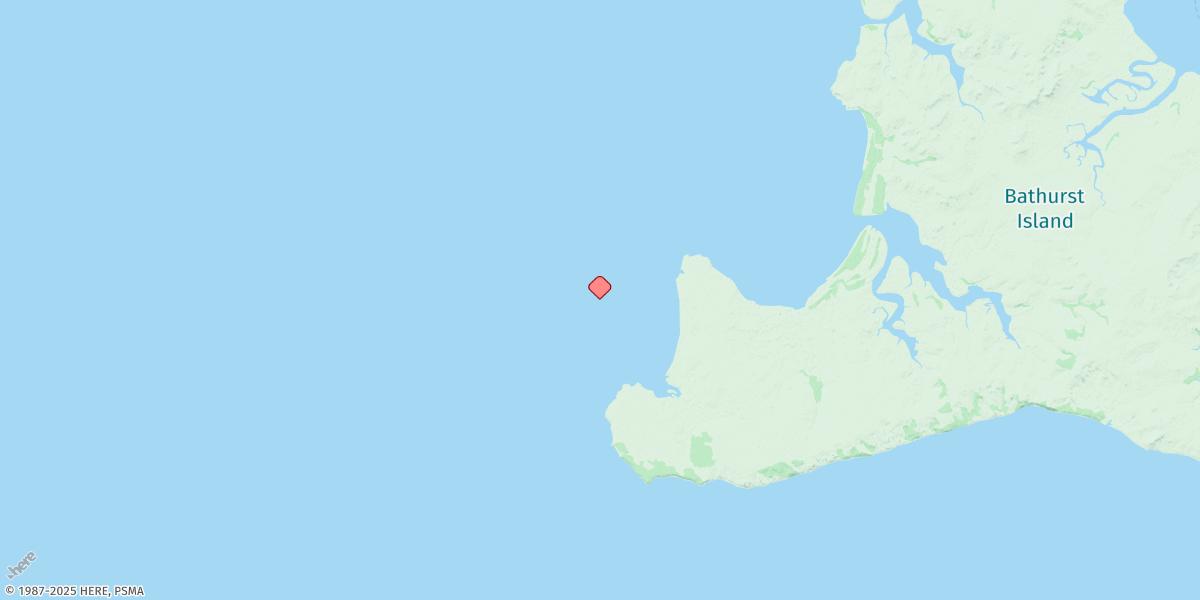 Map of Point Fawcett (Offshore)