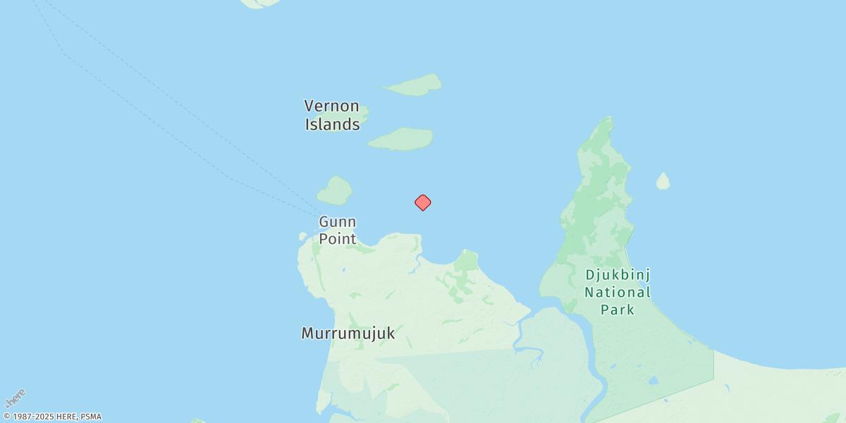 Map of Glyde Point
