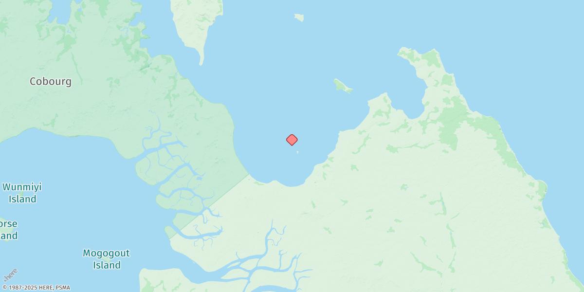 Map of Copeland Island