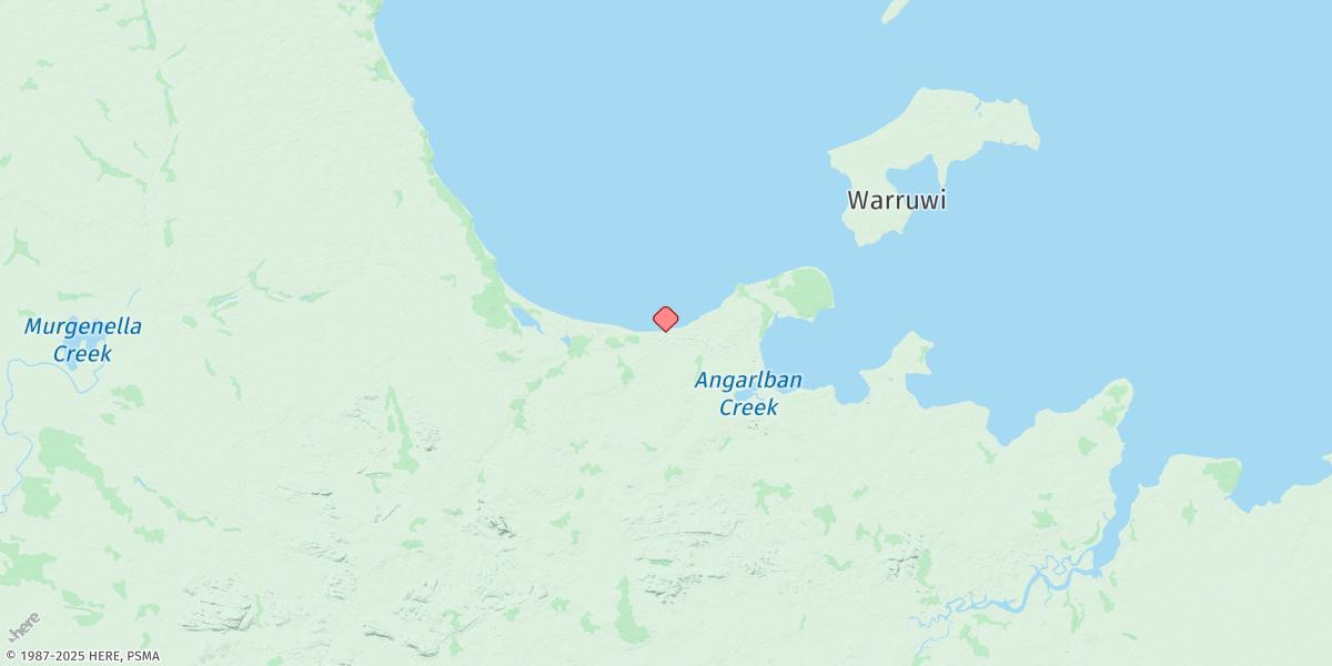 Map of Aurari Bay