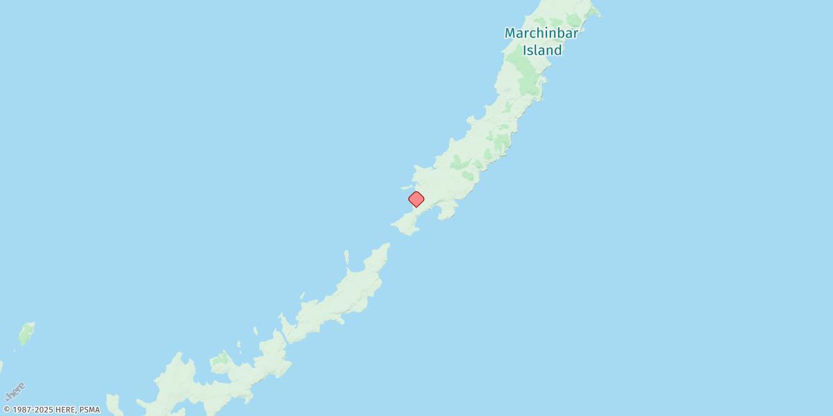 Map of Hopeful Bay