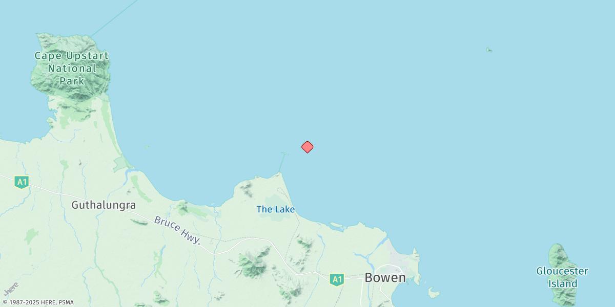 Map of Abbot Point