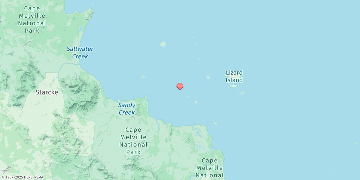 Map of Leggatt Island