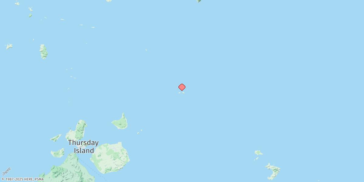 Map of Twin Island