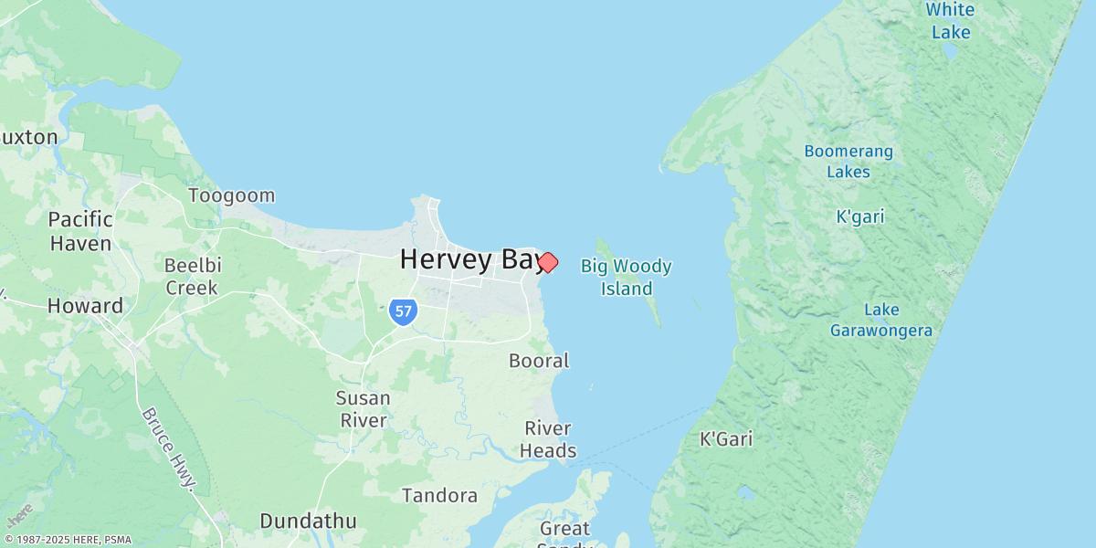 Map of Urangan