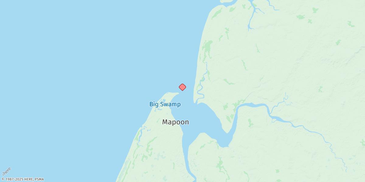 Map of Cullen Point