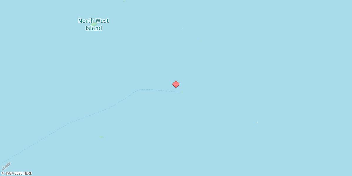 Map of Heron Island