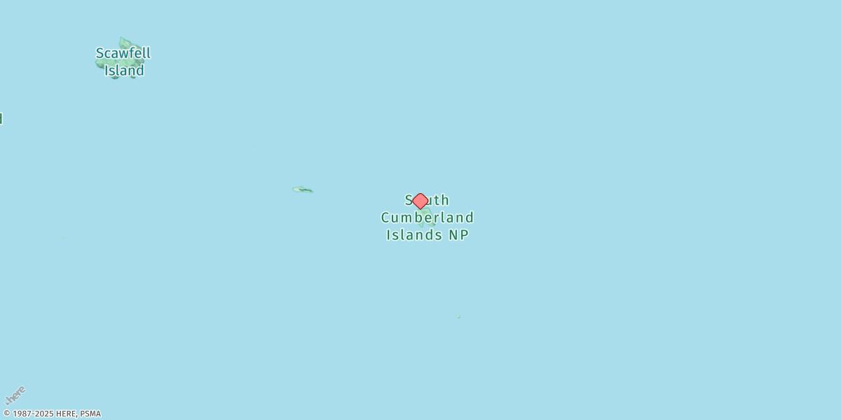 Map of Penrith Island
