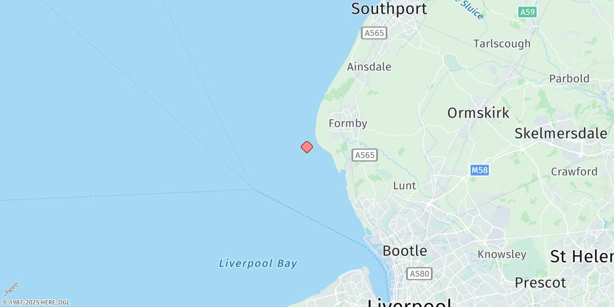 Map of Formby