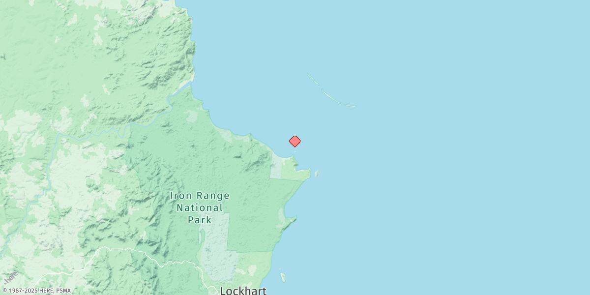 Map of Rocky Island