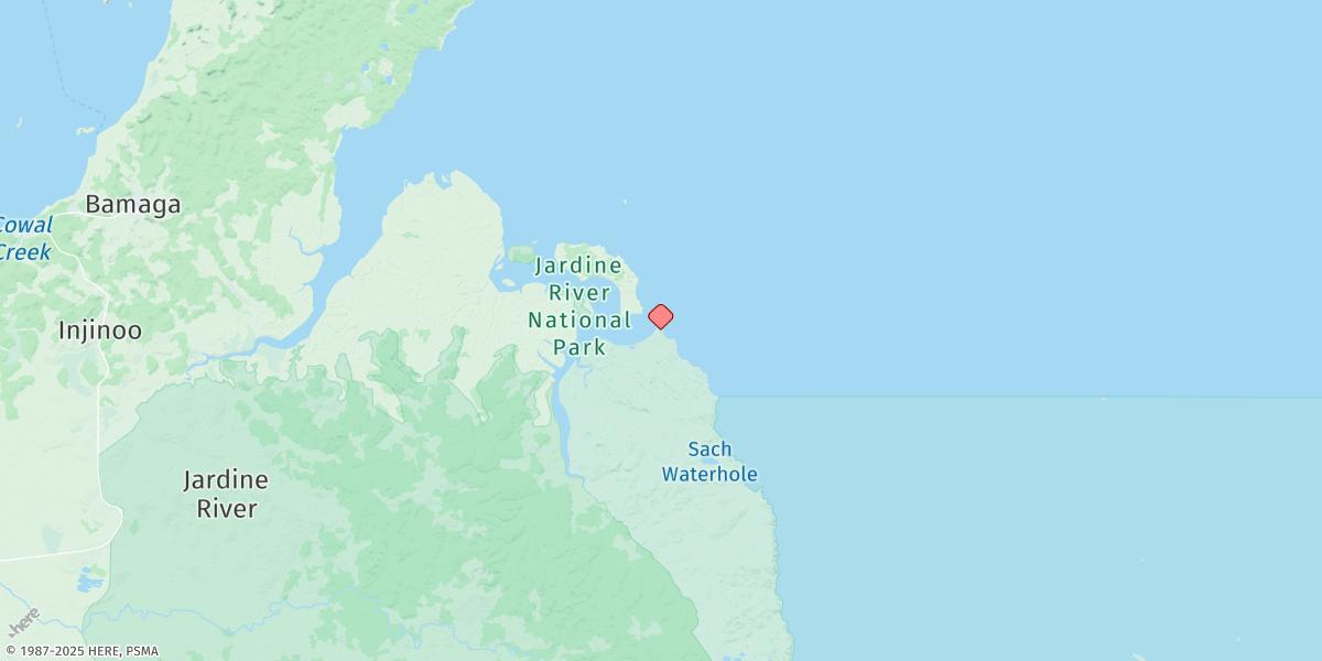 Map of Sharp Point