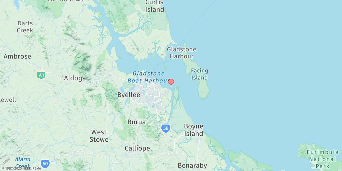 Map of South Trees (Storm Surge)