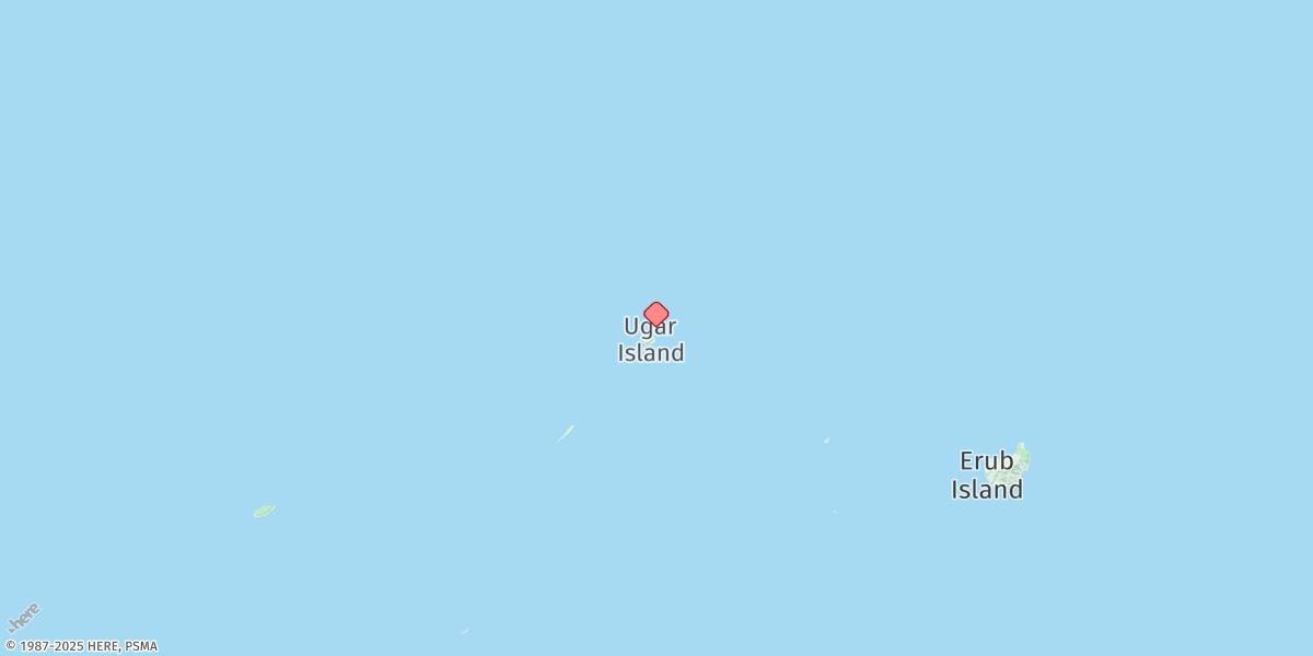 Map of Stephens Island